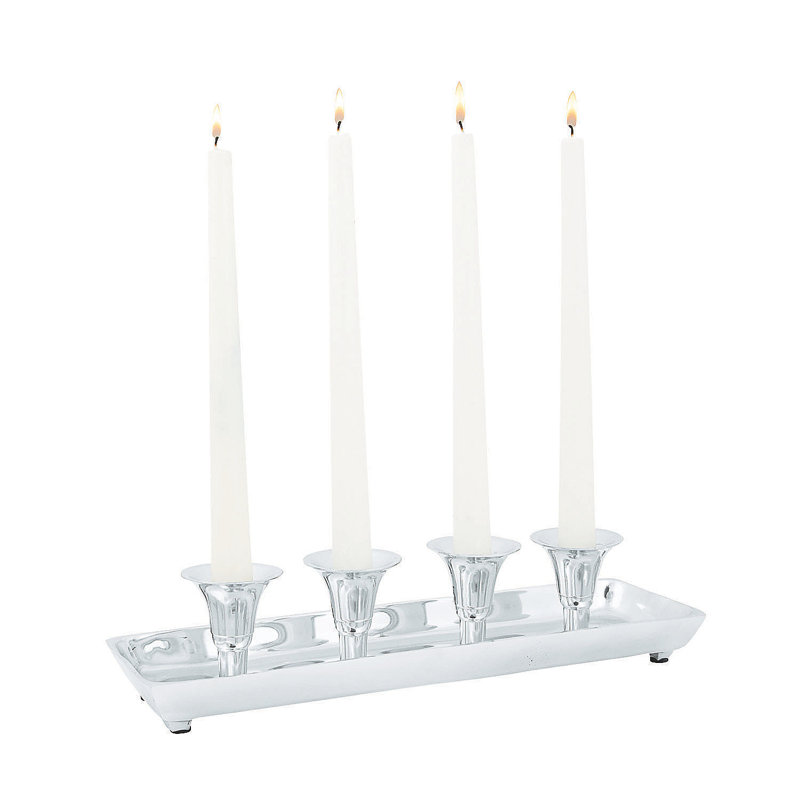 4.8'' H Metal Tabletop Candelabra