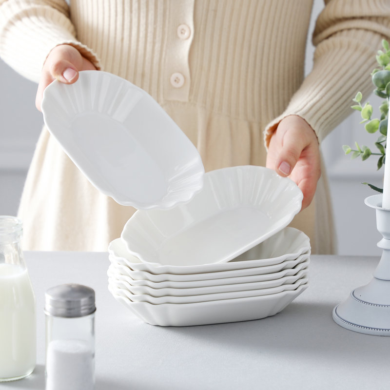  8 Piece 8" Dessert Plate Set