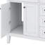 Meuble-lavabo 36 po avec lavabo en céramique 36 po, meuble-lavabo autoportant avec 2 tiroirs-803225947