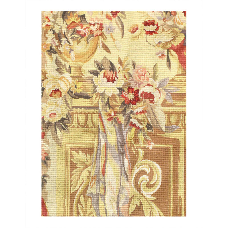 Wall Hanging Antique Tapestry 3'1'' X 6'3''