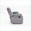 Fauteuils inclinables | Fauteuil inclinable manuel simple avec capitonnage | Velours | Gris foncé