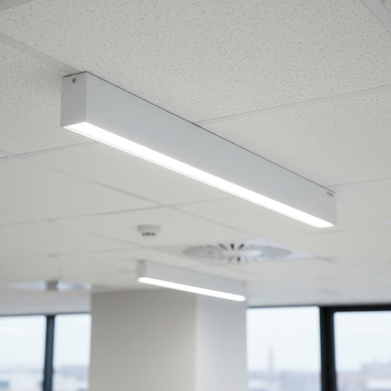 UltraBeam 10 Watt LED 600mm Surface Mounted Linear LED Ceiling Light, White