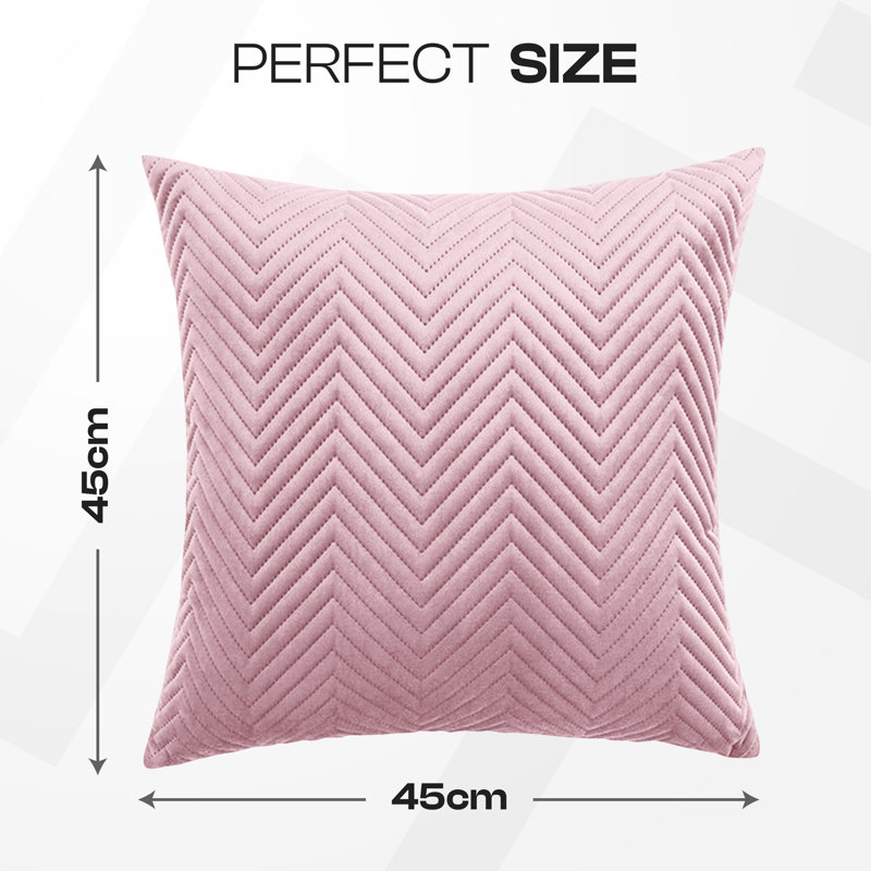 Square Scatter Cushion Cushion Cover, Pink