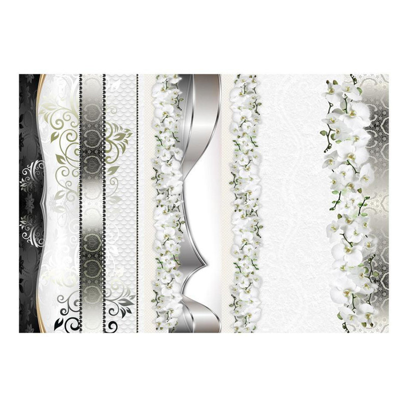 Floral Wall Mural, 41" L x 59" W