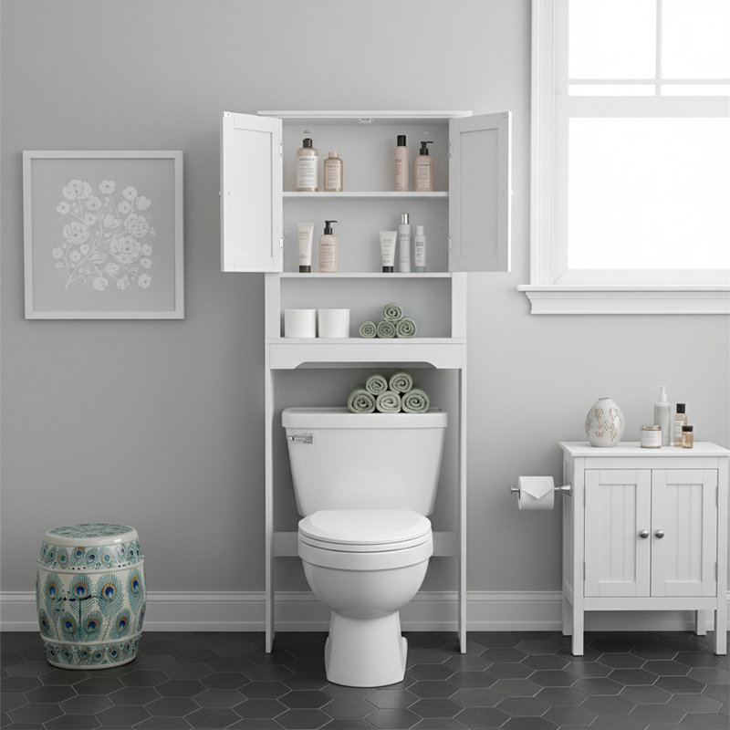 Over The Toilet Storage