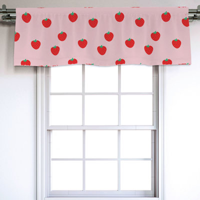 Sateen Ruffled Window Valance