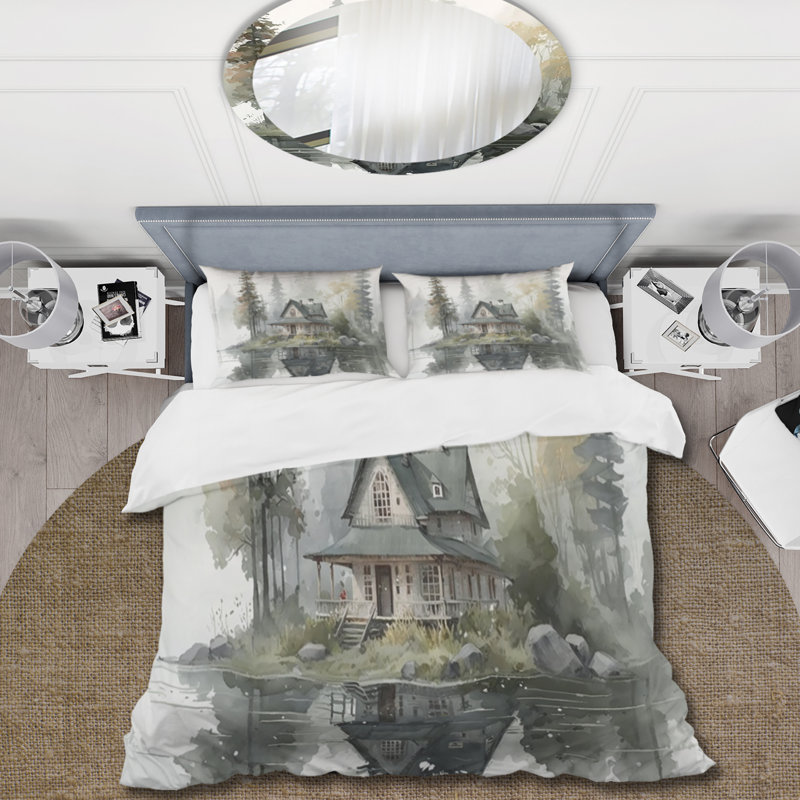 Literie , Housse de couette simple + 1 taie décorative stan