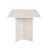 Modern White Dining Table, 70.9 x 29.5 x 35.4 inches | 100% Melamine Coated Particle Board, Thickness: 1.0 inches | Stylish Solid Color Design, Durable with 154.3 lbs Capacity | Perfect for Contemporary Dining Rooms-1467801454