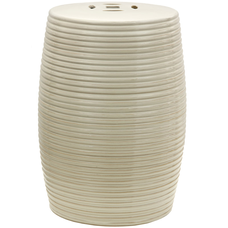 Tabouret de jardin Alixandrea, Beige