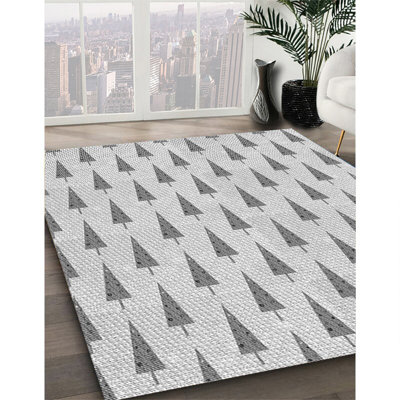 Tapis 100% à motifs lavables à la machine 2989 Pat709-GRY