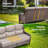 Gymojoy 5-Piece Patio Furniture Set With Swivel Glider Chairs, 6-Inch Ultra-Plush Cushions & Water-Resistant Olefin Fabric-2013294457-2013294463