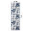 Tapis gris / bleu / ivoire Willington-1669324742