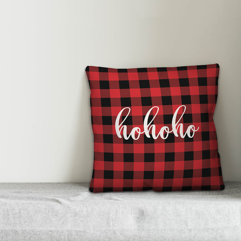 Plaid Throw Pillow, Pillow Cover