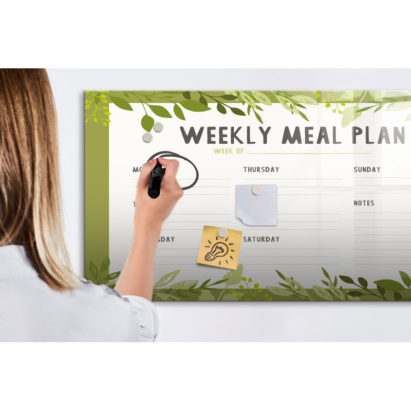 Magnetic Glass Dry Erase Board
