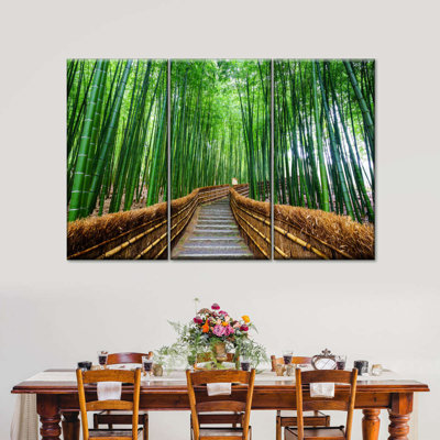 " Arashiyama Bamboo " 3 - Pieces