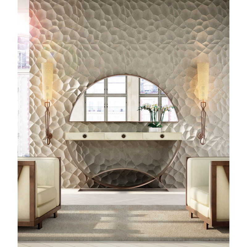Saphire C11-04 avec Miroir, Haute brillance, H 31,5 po x l 39,37 po x P 15,75 po