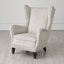 Upholstered Wingback Chair