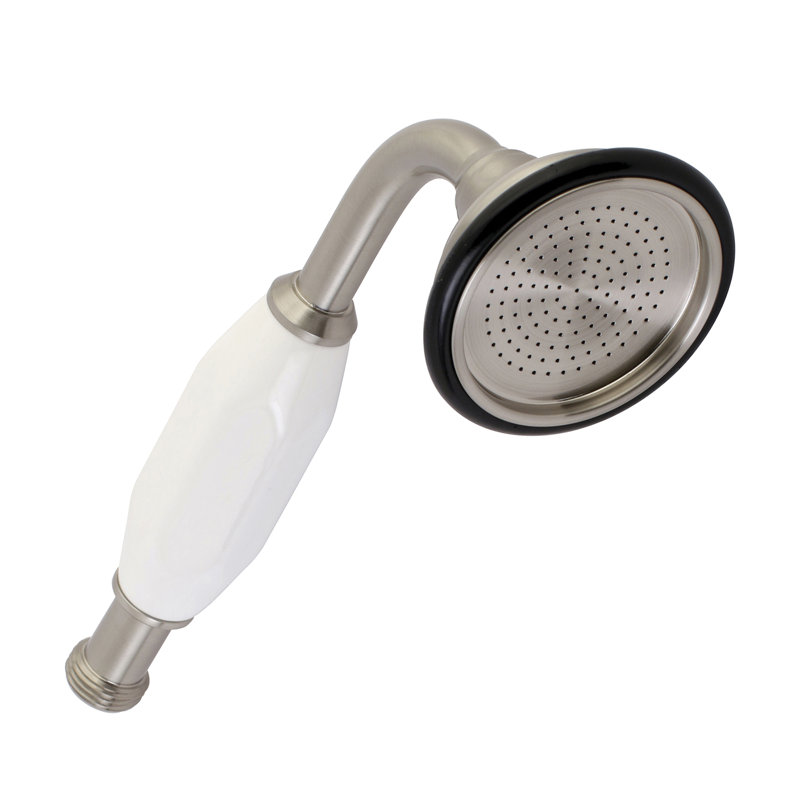 Pomme de douche à main complète, Nickel brossé