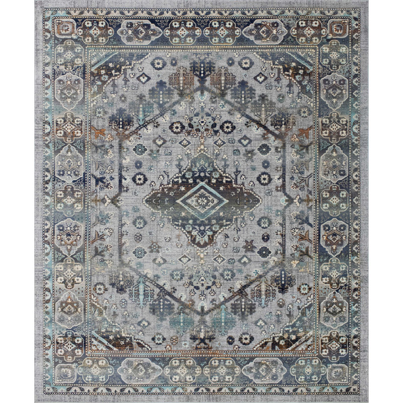 Mosely Oriental Indoor Rug, Rectangle 3' x 5'3"