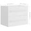 Kyre 610 mm Single Vanity with Drop In Ceramic Basin-560608967