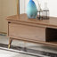 Ensemble de meuble télé et table basse en bois de frêne