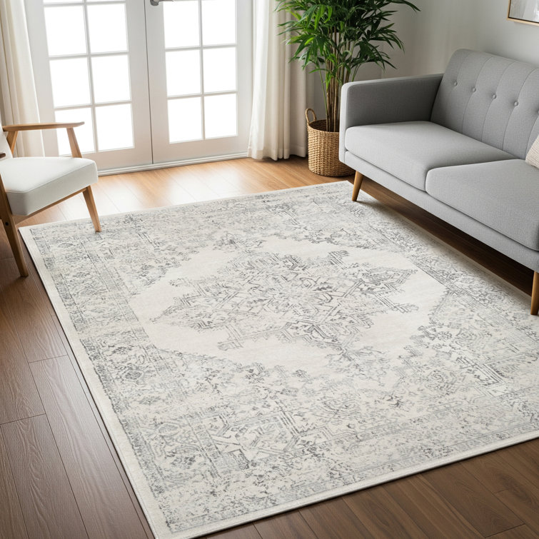 Amelie Grey/Off-White Rug
