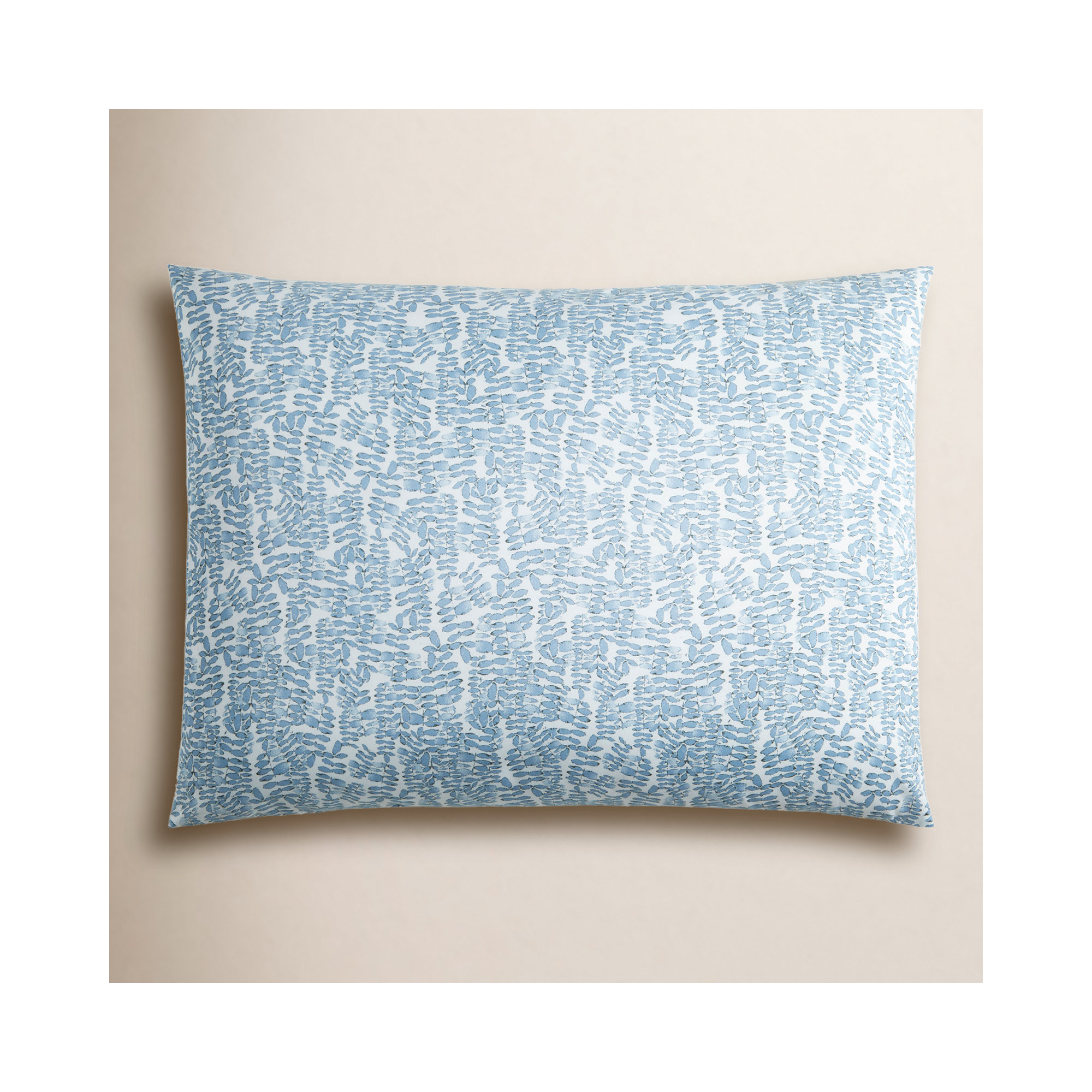 Fern 100% Cotton Envelope Sham, Denim, King