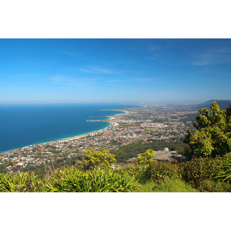 Australian Coastline by Totajla - Wrapped Canvas Print, 30cm H x 46cm W x 3.8cm D