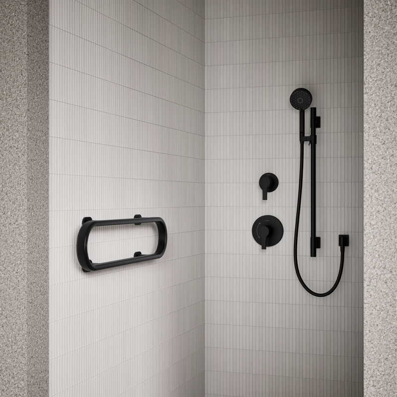 Belay Grab Bar Loop, Noir mat