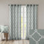 Élégant panneau de rideau géométrique à motif géométrique - Décoration intérieure moderne