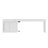 110"W Large Kitchen Island Lift Table