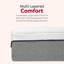 Ultra Plush 13 In. Medium Gel Memory Foam Mattress For Bed In A Box With Double Layered Jacquard Cover-970626577
