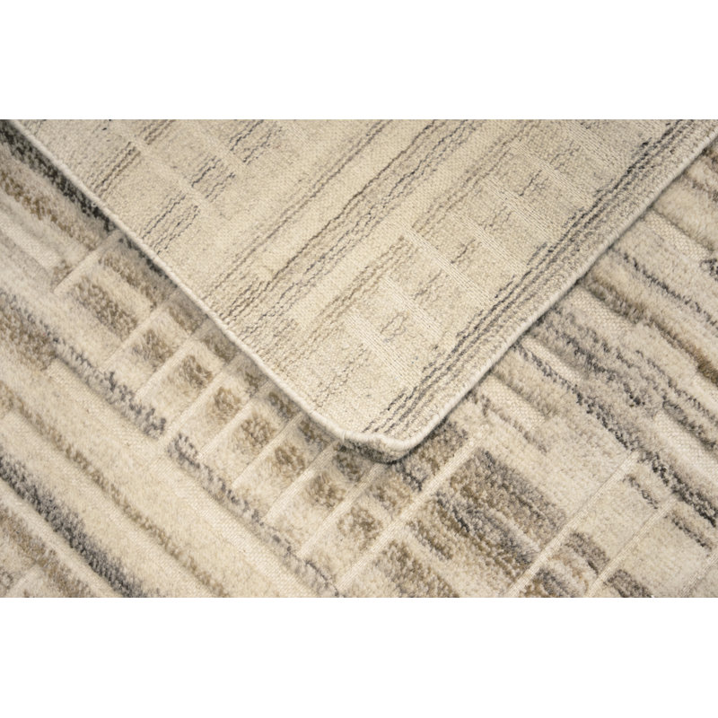 Bariloche Wool Abstract Area Rug, Runner 3' x 9'