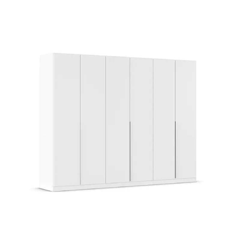 Alabama 2 Door Wardrobe, Alpine White, 210 cm H x 271 cm W x 54 cm D, Basic