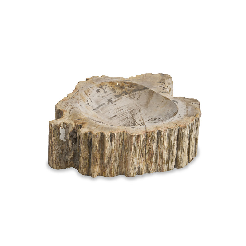 Bol décoratif en bois fait à la main Maitland Smith 1