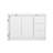 Sideboard that effortlessly converts into a dining table and Adjustable Pull-Out Top-805319272
