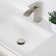 STYLISH 20 3/4 inch Rectangular Undermount Porcelain Bathroom Sink with 2 Overflow Finishes