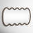 Stanza Solid Wood Wavy Mirror