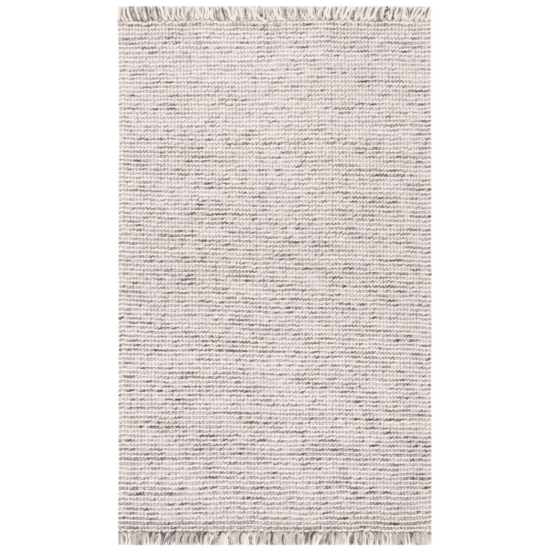 Tapis gris / noir Kava 902, Rectangle 4 pi x 6 pi