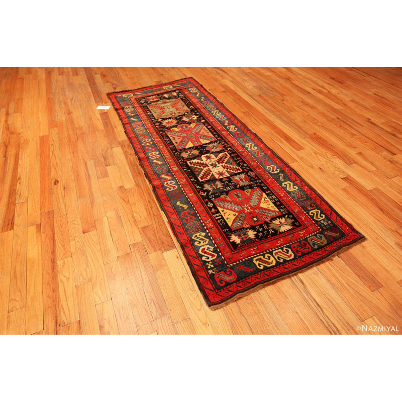 One-of-a-Kind Runner 3'6" X 9' Hand Knotted Area Rug