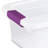 Sterilite Clear View Storage Container Tote w/ Latching Lid