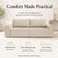 Modern 3 Seater Sofa Bed with Storage-776814019