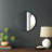 Cassie Metal/Manufactured Wood Round Wall Mirror-1825838290-1825838289