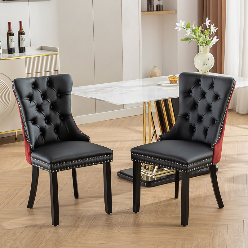 Furniture, Collection Nikki, Noir/bourgogne
