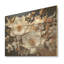 Gilded Beauty Daffodils Gilded Accents I - Art mural en bois jonquilles sur bois de pin naturel-607214656