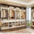 49" W Freestanding Closet with Hanging Rods and Drawers ( Set of 2 ) -336265746