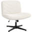 Armless Wide Desk Chair with Cross-shaped Base-446628281