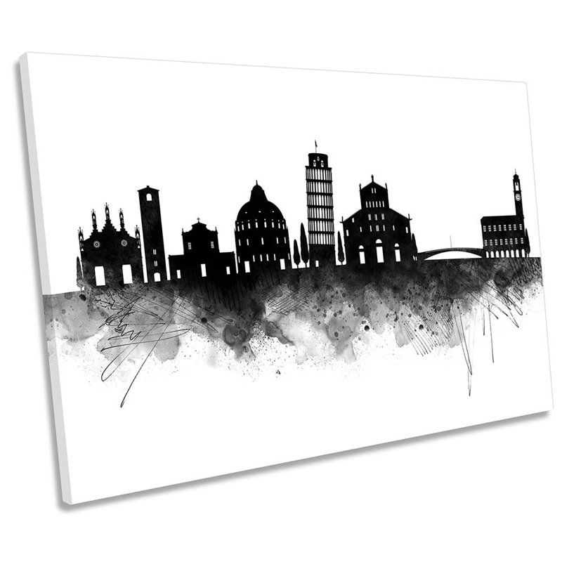 Pisa - Wrapped Canvas Print, 30.5cm H x 45.7cm W x 2cm D