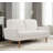 European Style Velvet Loveseat Sofa with Sleek Design-1037995331