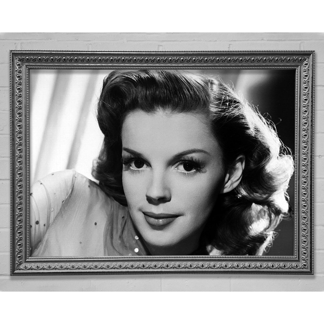 Judy Garland Retro - Einzelne Bilderrahmen Kunstdrucke